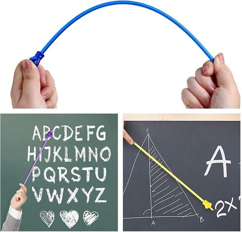 10PCS Children Finger Reading Stick Point Reading Pen Kindergarten Student Teacher Teaching Reading Picture Book Finger Shape Mini Pointer Stick (10 Colors) in Saudi Arabia