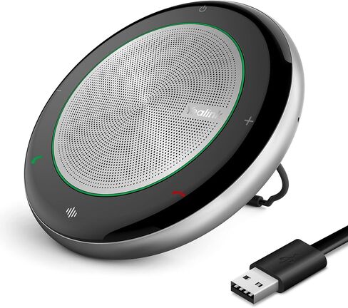 Yealink مكبر صوت بلوتوث مؤتمر ميكروفون فرق معتمد CP700 USB كامل مزدوج الحد من الضوضاء خوارزمية المنزل والمكتب 360 درجة لاقط الصوت in Kuwait