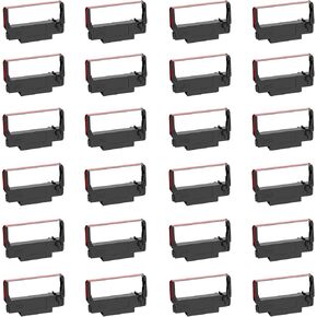 Bigger Replacement for ERC-30/34/38 B/R Ribbons, 24 Pack, Black and Red in Kuwait