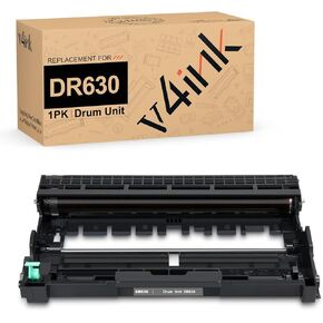 وحدة الطبل متوافقة مع V4INK لبراذر DR630، للاستخدام في بروذر HL-L2340DW HL-L2300D HL-L2380DW Brother MFC-L2700DW L2740DW DCP-L2540DW DCP-L2520DW HL-L2320D MFC-L2720DW MFC-L2740DW