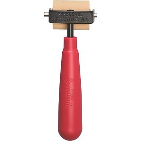 Speedball 4126 Deluxe Soft Rubber Brayer - 40/42 Durometer Roller with Heavy Duty Steel Frame - 4 Inches in Saudi Arabia