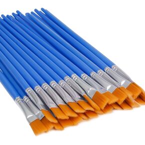 UPINS 30 Pcs Paint Brushes, Small Brush Bulk for Detail Painting