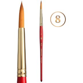 Princeton Best Synthetic Sable Watercolor and Acrylic Brush Round 8 (4050R-8) in Kuwait