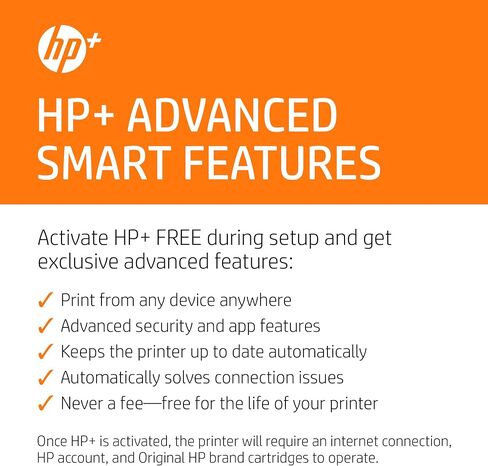 طابعة HP OfficeJet Pro 8034e لاسلكية الكل في واحد ملونة مع حبر فوري لمدة عام كامل، أبيض in Saudi Arabia