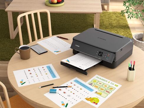 طابعة كانون بيكسما TS6420a الكل في واحد لاسلكية نافثة للحبر [طباعة، نسخ، مسح ضوئي]، أسود in Kuwait