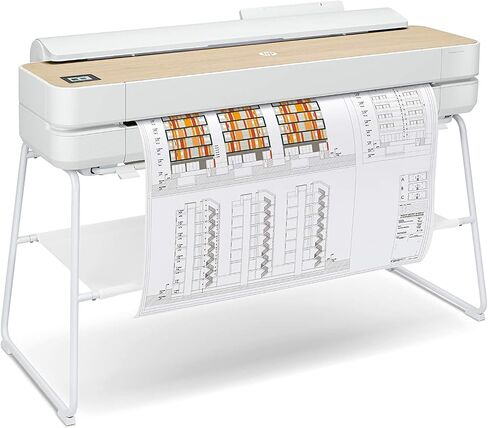 HP DesignJet Studio Wood Large Format Plotter Printer - 24", Includes 3-Year Warranty Care Pack (5HB12H) in Saudi Arabia