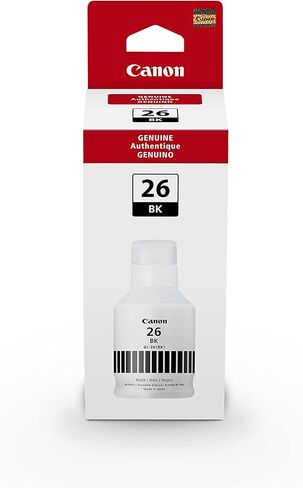 Canon GI-26 Black Ink and MC-G01 Maintenance Cartridge Compatible MAXIFY GX7020 and GX6020 Printers in Kuwait