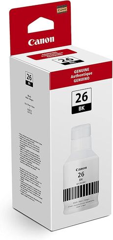 Canon GI-26 Black Ink and MC-G01 Maintenance Cartridge Compatible MAXIFY GX7020 and GX6020 Printers in Kuwait