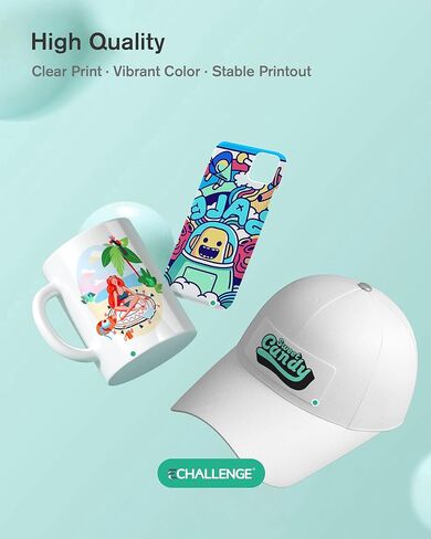 خرطوشة حبر التسامي SG500 SG1000 A+B Series 2 من ECHALLENGE متوافقة مع طابعة Sawgrass Virtuoso SG500 SG1000 (8 حزم، 2 أسود، 2 سماوي، 2 أرجواني، 2 أصفر) in Kuwait