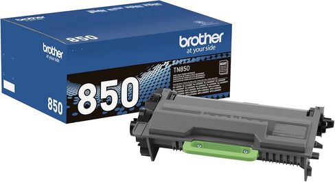 Brother Genuine High Yield Toner Cartridge, TN850, Replacement Black Toner, Page Yield Up to 8, 000 Pages, Amazon Dash Replenishment Cartridge in Kuwait