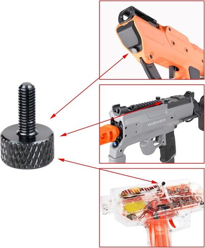 WPRKRE Nightingale Metal Top Rail 21MM Mod Kit لمكبر Nightingale (لون التيتانيوم) in Kuwait