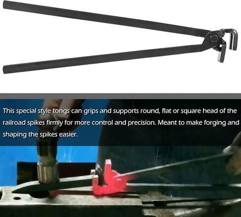 Blacksmith Railroad Spike Tongs in Saudi Arabia