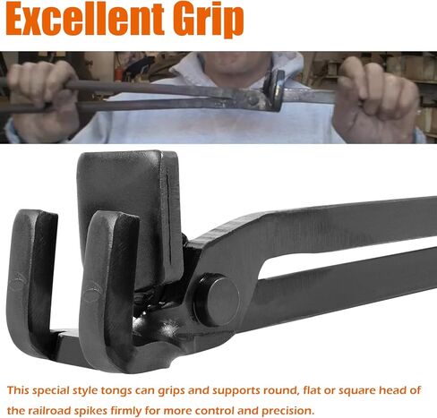 Blacksmith Railroad Spike Tongs in Saudi Arabia