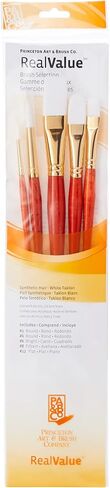 Synthetic White Taklon Real Value Brush Set, 5/Pkg in Kuwait