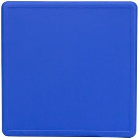 Flash Furniture Wren 24'' Square Blue Plastic Height Adjustable Activity Table in Saudi Arabia