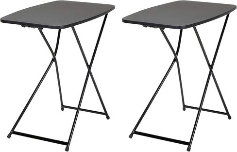 COSCO Multi-Purpose, Adjustable Height Personal Folding Activity Table, 2 Pack, Black in Saudi Arabia