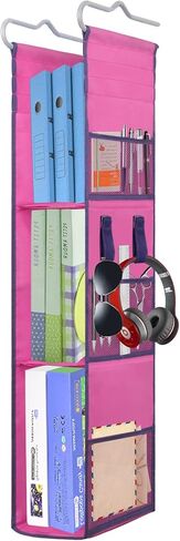 coastal rose Locker Organizer Shelf for School Locker, Hanging Locker Accessories Shelves for Girls Boys, Locker Stuff Kit for Work,Gym,Closet(Royal Blue) in Saudi Arabia