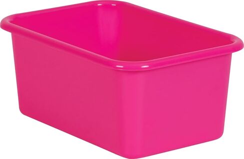 Teacher Created Resources® Pink Small Plastic Storage Bin in Saudi Arabia