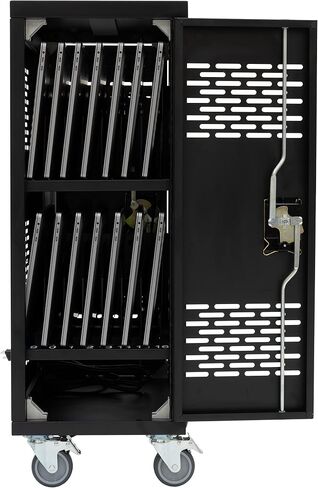 Pearington 34" x 20" 16-Device Classroom and Office Mobile Charging Storage Cart for Ipads, Chromebooks and Laptops in Saudi Arabia