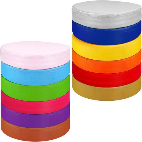 Marsui 12 Pcs Round Floor Cushions Classroom Flexible Seating for Kids 14 Inch Colored Circle Floor Seat Pillows Bulk for Elementary Daycare School Preschool Kindergarten Nursery Learning Supplies in Saudi Arabia