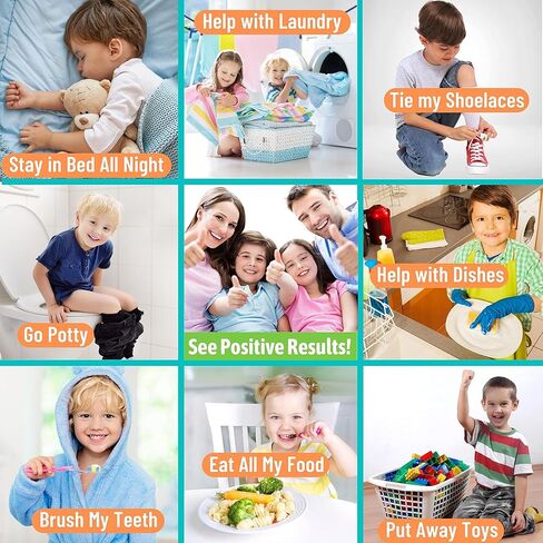 مخطط سلوك كانرو للأطفال في المنزل، مخطط المكافآت المغناطيسي، مخطط المسؤولية، مخطط المهام، مخطط النجوم، يستوعب 1-3 أطفال (للاستخدام المنزلي) in Kuwait