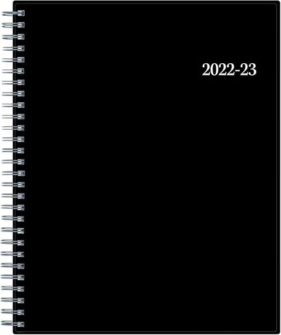 Blue Sky 2022-2023 Academic Year Monthly Planner, 8" x 10", Flexible Cover, Wirebound, Enterprise (130615-A23) in Saudi Arabia