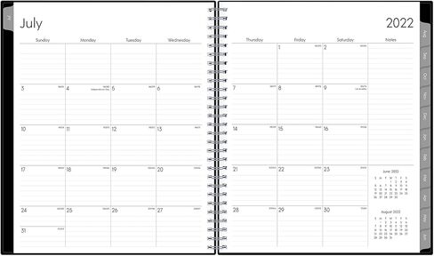 Blue Sky 2022-2023 Academic Year Monthly Planner, 8" x 10", Flexible Cover, Wirebound, Enterprise (130615-A23) in Saudi Arabia