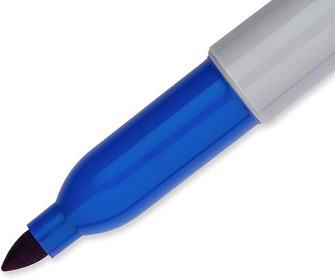 Sharpie Permanent Markers, Fine Point, Black, 12 Count in Kuwait