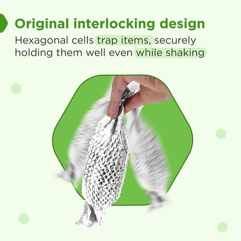 IDL Packaging 15.25" x 1400' Refill Roll (Pack of 1) for MP-1400USW HexcelWrap Honeycomb Packing Paper Station, White - Protective Kraft Paper with Interlocking Slit Design for Shipping in Saudi Arabia