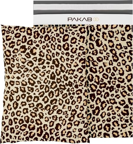 PAKABOO Poly Mailer Shipping Bags 10x13 Inch, 100 Pack, Non-Padded Envelopes with Tamper Proof Self-Seal, Thank You Black & White Print Packaging in Saudi Arabia