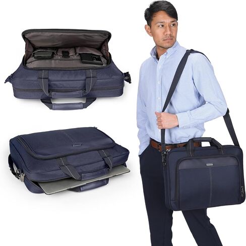 Targus Laptop Bag Classic Slim Briefcase Messenger Bag, Spacious, Ergonomic, Foam Padded Laptop Case for Devices in Kuwait
