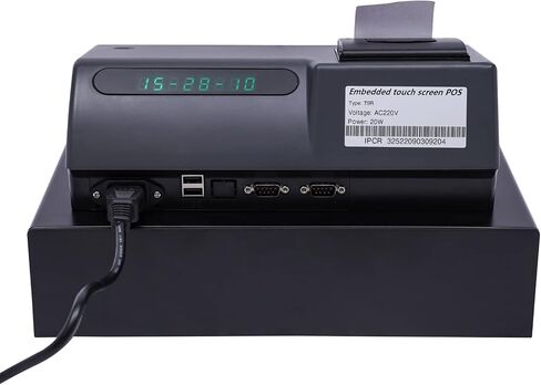Cash Register,48 Keys Electronic Cash Register with Removable Cash Drawer and Thermal Printer,Pos Systems for Small Business/Retail/Restaurant in Saudi Arabia