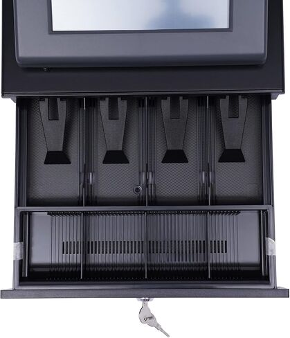 Cash Register,48 Keys Electronic Cash Register with Removable Cash Drawer and Thermal Printer,Pos Systems for Small Business/Retail/Restaurant in Saudi Arabia