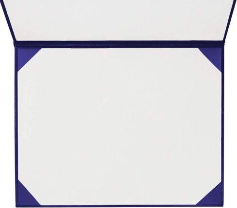 GraduationMall 8.5"x11" Smooth Padded Diploma Cover Certificate Holder White,1-Pack in Saudi Arabia