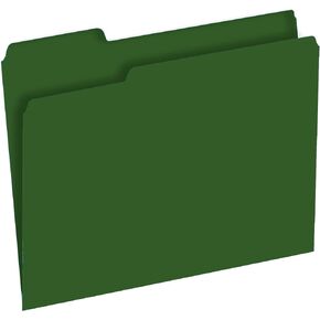 The File King 1/3 Cut File Folders Letter Size - 100 Pack | Manilla Folders 8.5 x 11 | American Made | Assorted 3 Tab Color Manila File Folder | Heavy Duty Office Supplies | Basic Paper File Folder in Saudi Arabia
