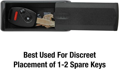 Master Lock 207D Magnetic Key Holder, 1-2 Key Capacity, Black & Lucky Line Extra Large Magnetic Key Hider Case Key Holder for Large Keys (9121) in Saudi Arabia