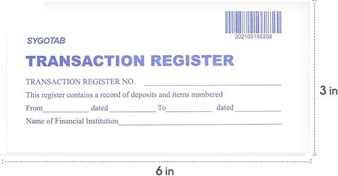 18 PCS Check registers for Personal Checkbook, Upgrade Checkbook Register and transactions Ledgers in Kuwait