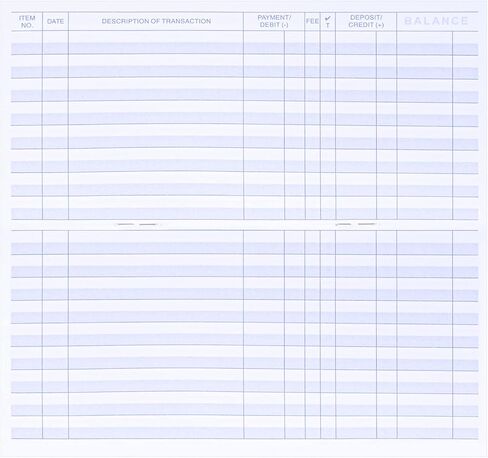 18 PCS Check registers for Personal Checkbook, Upgrade Checkbook Register and transactions Ledgers in Kuwait