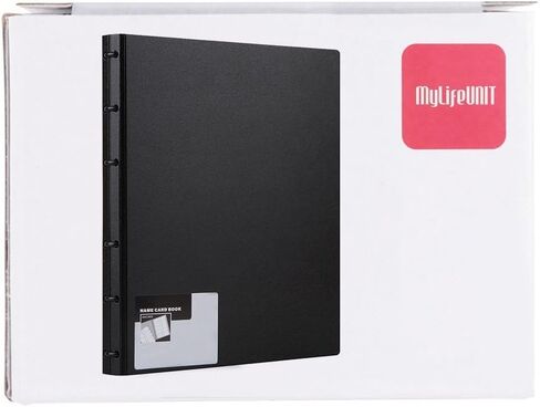 MyLifeUNIT Business Card Book, Name Card Holder Book with 600 Business Cards Capacity (Black) in Kuwait