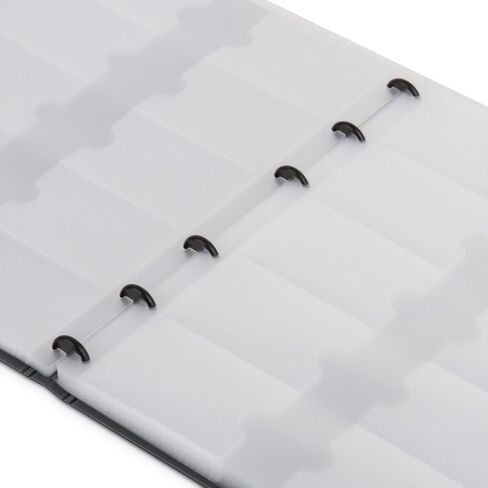 MyLifeUNIT Business Card Book, Name Card Holder Book with 600 Business Cards Capacity (Black) in Kuwait