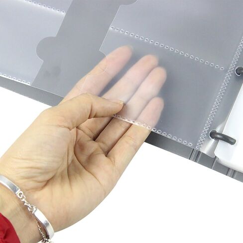 MyLifeUNIT Business Card Book, Name Card Holder Book with 600 Business Cards Capacity (Black) in Kuwait