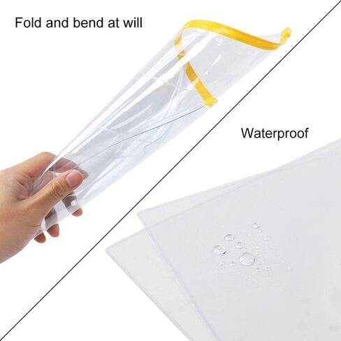 EOOUT 36pcs Plastic Envelopes Poly Zip Envelope Zipper File Folders, A4, Letter Size, 11 Colors, for School and Office Supplies in Saudi Arabia