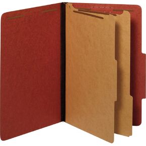 Pendaflex Recycled Classification File Folders, 1 Divider, 2" Embedded Fasteners, 2/5 Tab Cut, Legal Size, Light Blue, Box of 10 (28777R) in Saudi Arabia