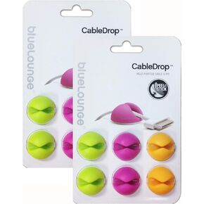 Bluelounge CableDrop Mini, 9pcs - Ombre Blue in Kuwait