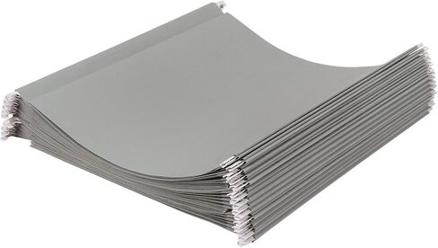 Amazon Basics Hanging File Folders, Letter Size, Gray, 25-Pack in Saudi Arabia