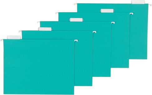 Amazon Basics Hanging File Folders, Letter Size, Gray, 25-Pack in Saudi Arabia