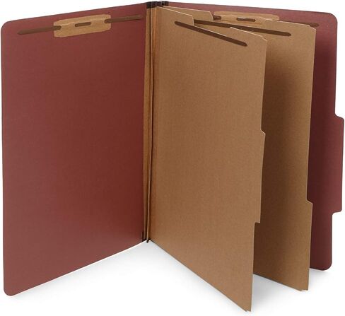10 Blue Legal Size Classification Folders - 2 Divider 2 Inch Tyvek expansions - Durable 2 Prongs Designed to Organize Standard Law Client Files, Office Reports - Legal Size, 8 3/4 x 14 3/4, 10 Folders in Saudi Arabia