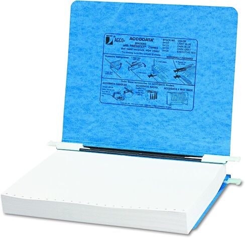 ACCO Pressboard Hanging Data Binder, 8.5 x 11 Unburst Sheets, Dark Blue (54123) in Kuwait