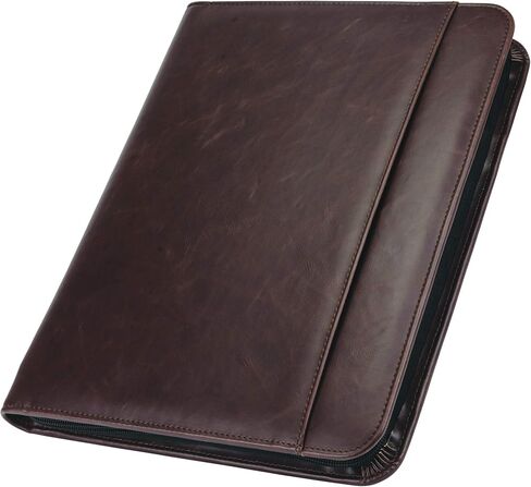 حزمة Samsill Professional Padfolio، تتضمن حافظة قابلة للإزالة، حلقة دائرية مقاس 0.5 بوصة مع إغلاق آمن بسحاب وحافظة للكمبيوتر اللوحي مقاس 10.1 بوصة، أسود، حجم كامل (70829) in Saudi Arabia