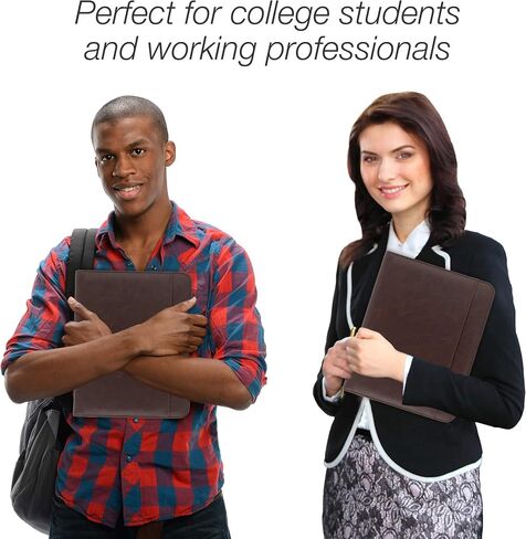 حزمة Samsill Professional Padfolio، تتضمن حافظة قابلة للإزالة، حلقة دائرية مقاس 0.5 بوصة مع إغلاق آمن بسحاب وحافظة للكمبيوتر اللوحي مقاس 10.1 بوصة، أسود، حجم كامل (70829) in Saudi Arabia